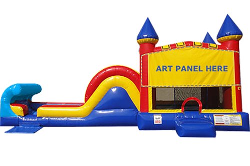 Module Castle Waterslide Combo (Wet/Dry)